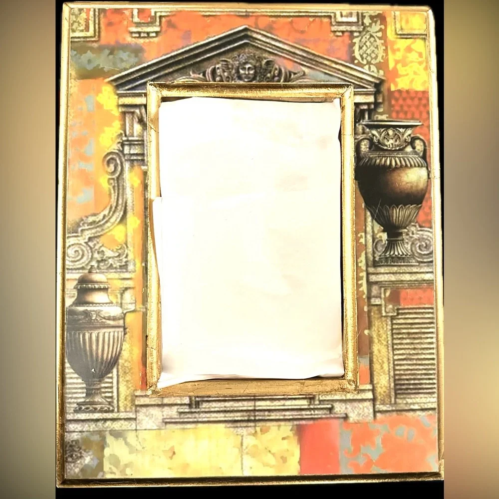 Stunning Architectural Classical Georgian Gilded Wood Picture Photo Frame RARE - Picture 8 of 8